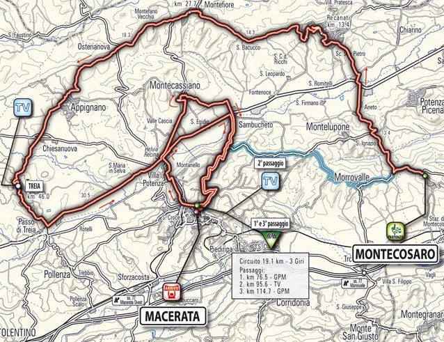 stage 6 route map